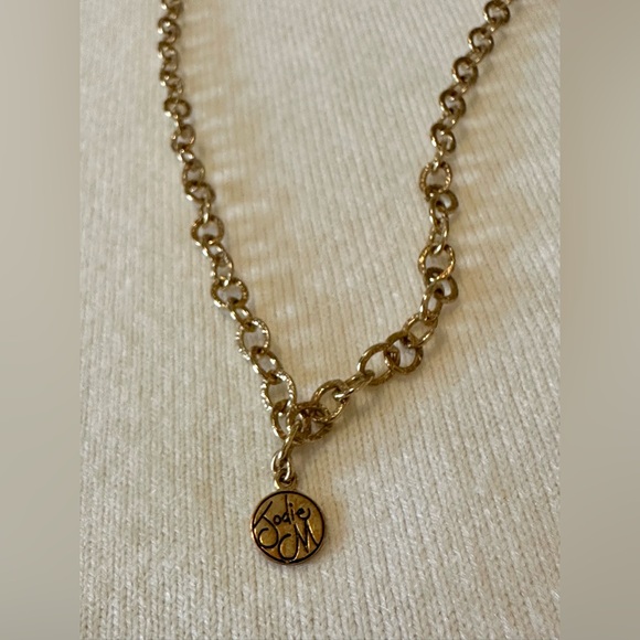 Jodie M. Amethyst Gold-tone Riverwalk Y-drop Necklace, Slip-On | QVC - Picture 3 of 6